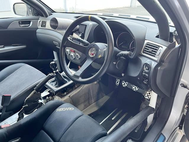 Interior of GRB IMPREZA WRX STI.