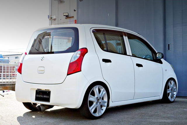 Rear exterior of HA25V SUZUKI ALTO VP.