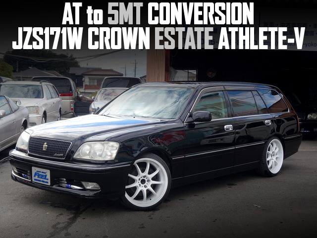 JZS171W CROWN ESTATE ATHLETE-V With AT to 5MT CONVERSION.