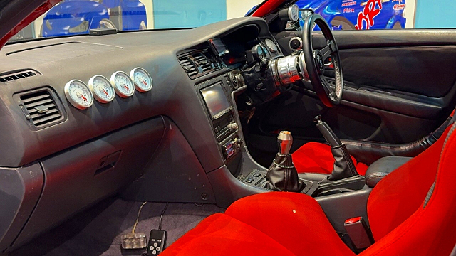 Interior of WIDEBODY JZX100 CHASER.