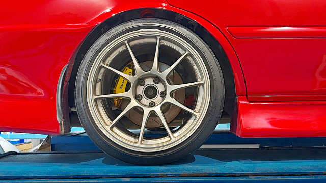 Brembo brake caliper.