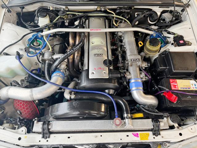 1JZ-GTE with TOMEI TURBOCHARGER.