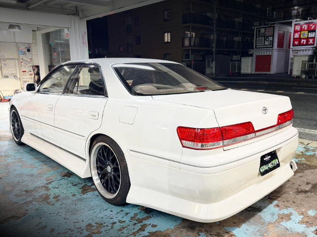 Rear exterior of JZX100 TOYOTA MARK 2.