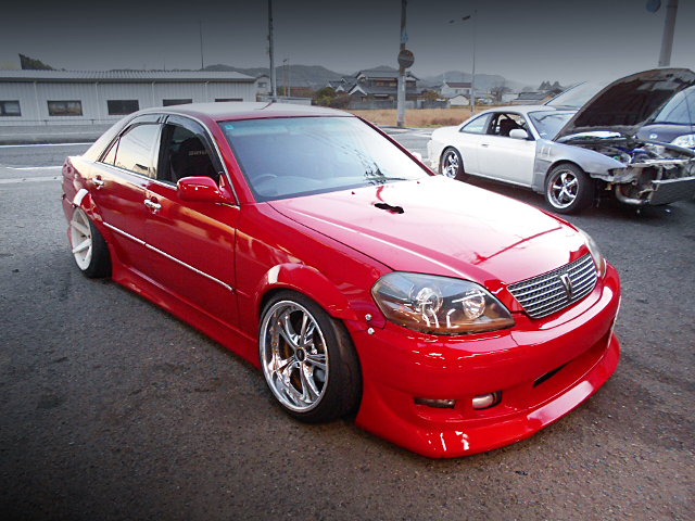 Front exterior of Donki Express Shopping Build JZX110 Mark II iR-V.