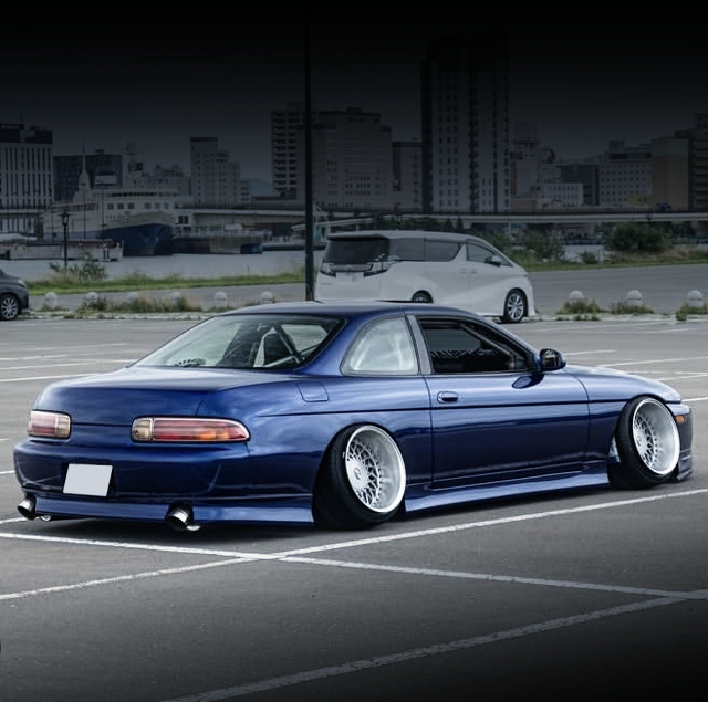 Rear exterior of Stance JZZ30 TOYOTA SOARER.