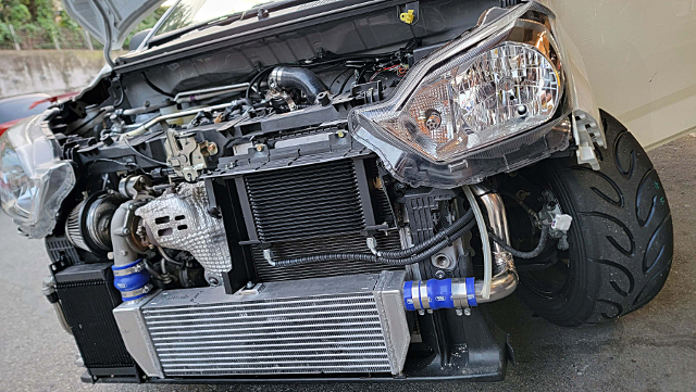 MOFAC KF160 With GARRETT GBC14 TURBO.