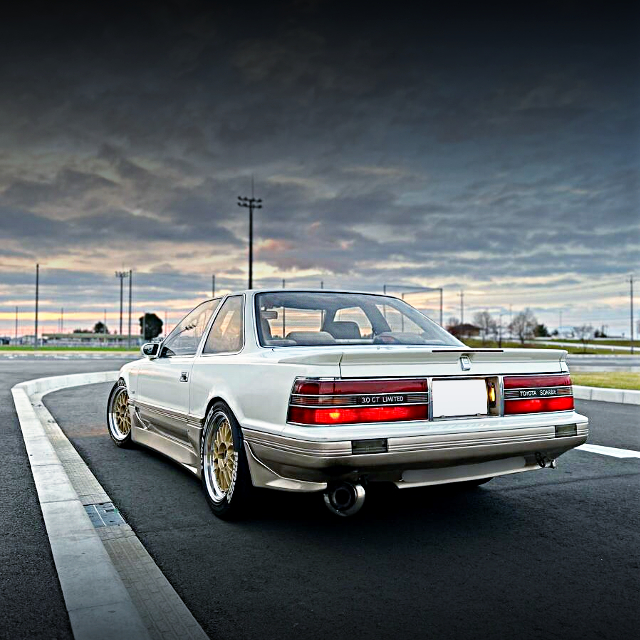 Rear exterior of MZ20 TOYOTA SOARER.