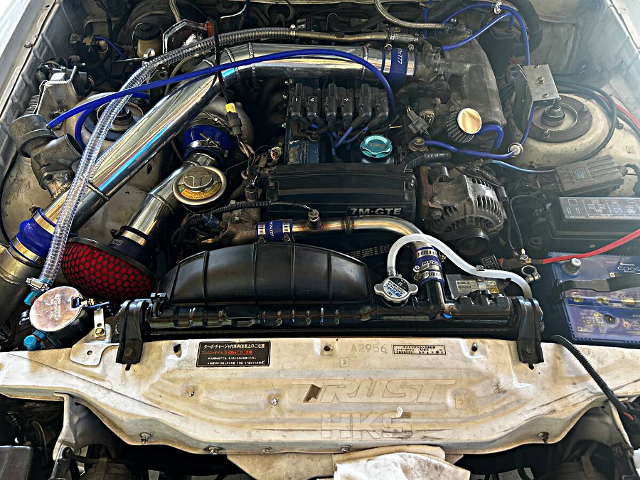 7M-GTE With GARRETT GBC35-700 SINGLE TURBO.