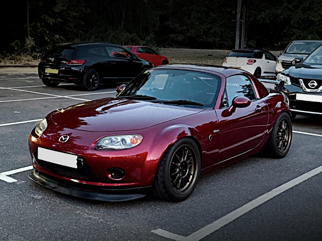 Front exterior of NC MAZDA MX-5 of 6MT.