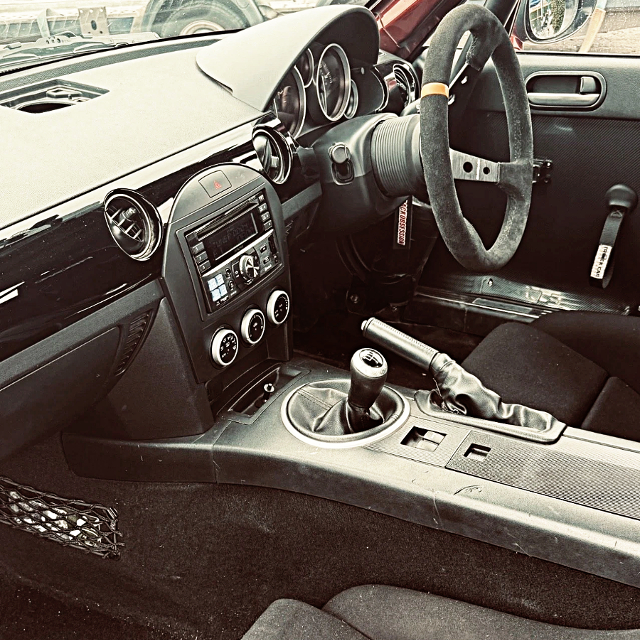 Interior of NC MAZDA MX-5 of 6MT.