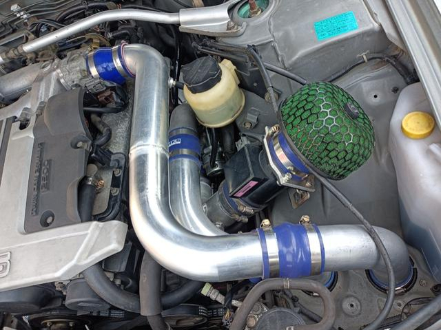 Turbocharged RB25DE.