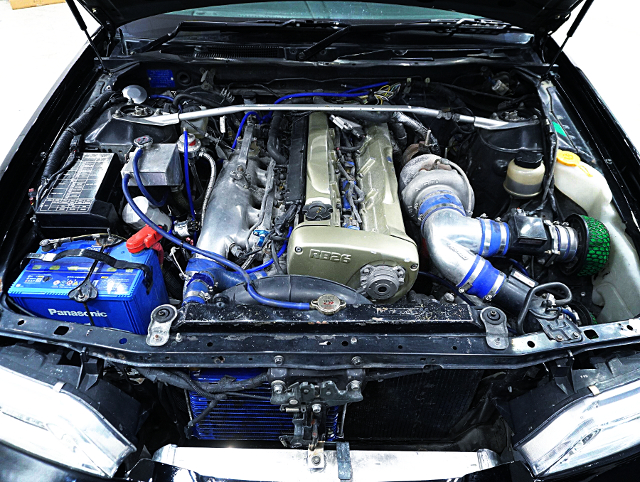 RB26 With SINGLE TURBO.