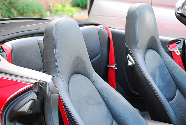 interior seats of RWB WIDEBODY Porsche 997 Cabriolet Carrera 4 Tiptronic S.