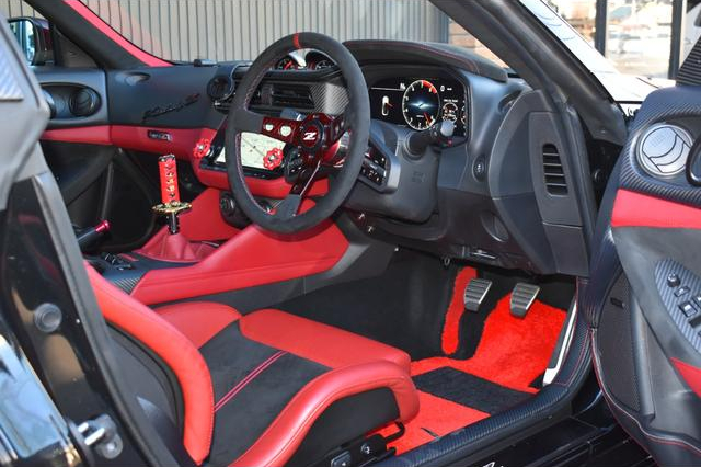 Interior of 600HP RZ34 FAIRLADY Z VERSION ST.
