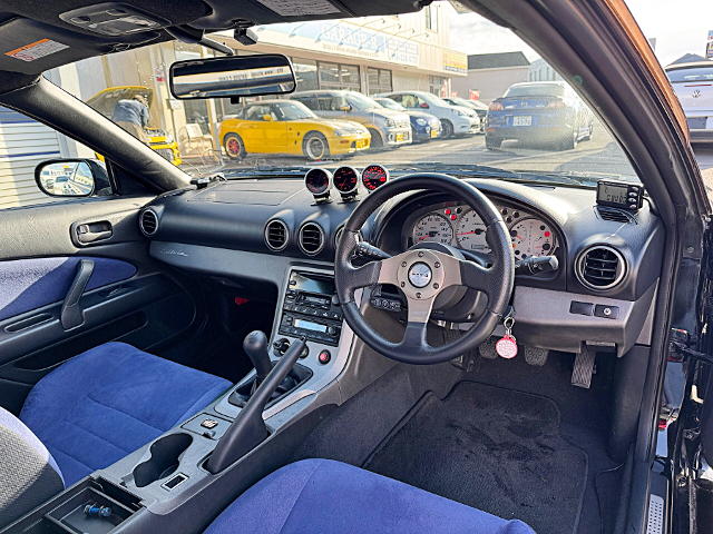 Interior Dashboard of 180SX faced S15 SILVIA SPEC-S.