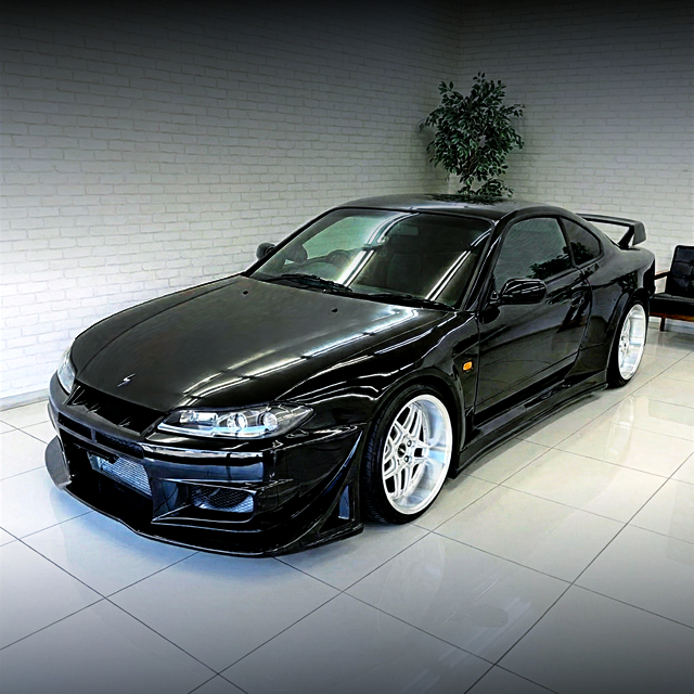 Front exterior of VeilSide WIDEBODY S15 SILVIA SPEC-R.