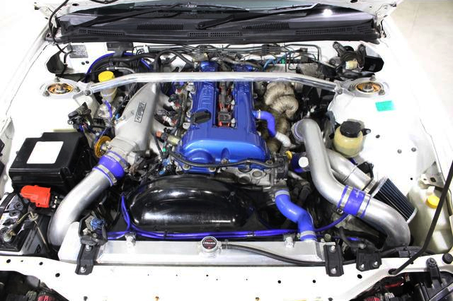 SR20DET turbo engine With HKS GT3 Turbine.