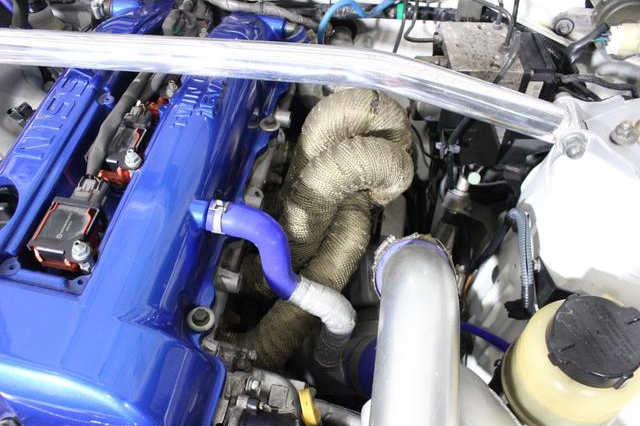 Exhaust manifold on S15 SILVIA SPEC-R.