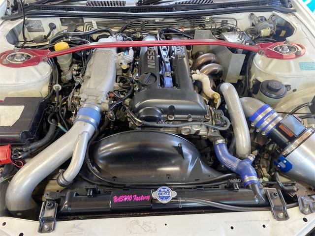 SR20DET With HKS GT-SS TURBOCHARGER.
