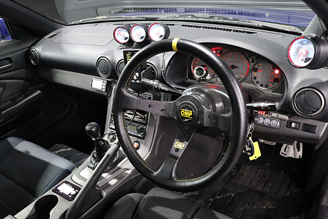 Dashboard and Aftermarket gauges of WIDEBODY S15 SILVIA SPEC-R.
