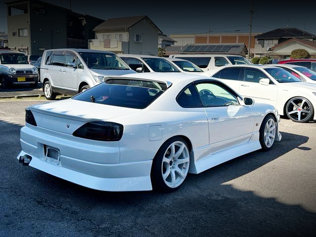 Rear exterior of S15 SILVIA SPEC-S G-PACKAGE.