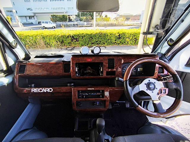 Interior of S500P HIJET TRUCK.