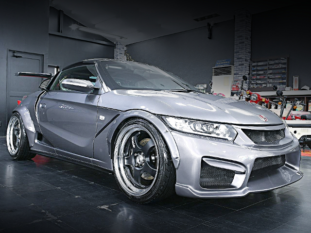 Front exterior of WIDEBODY JW5 HONDA S660 BETA.