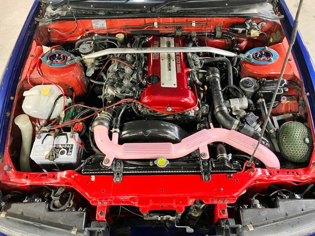 SR20DET turbo engine.