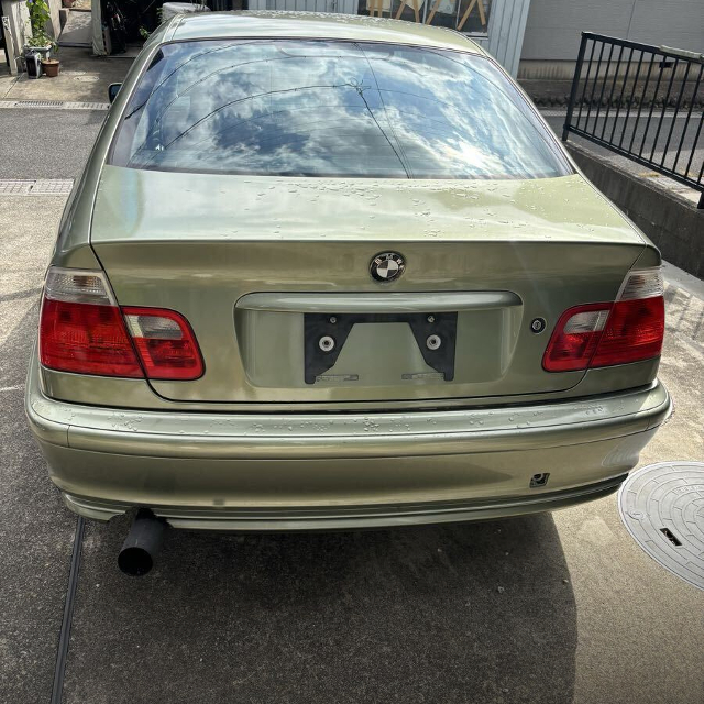 Taillights of E46 BMW 318i.