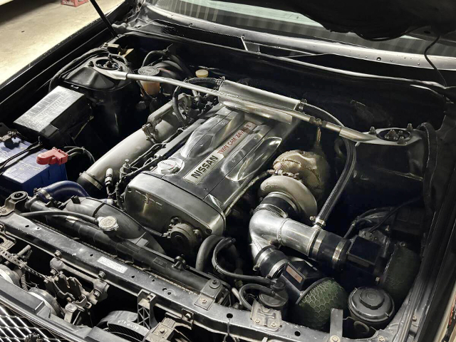 BCNR33 RB26 With TO4R SINGLE TURBO.