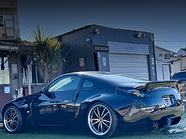 Rear exterior of ROCKET BUNNY WIDEBODY Z33 FAIRLADY Z VERSION ST.