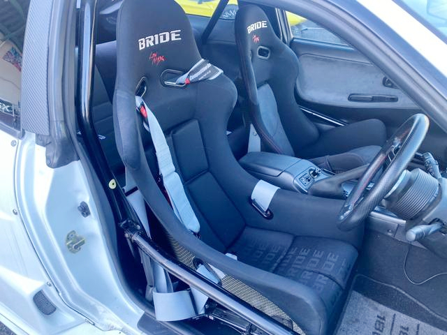 Interior Seats of WIDEBODY NISSAN 180SX.