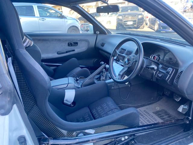 Interior Dashboard of WIDEBODY NISSAN 180SX.