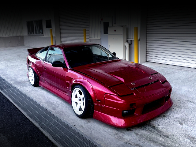 Front exterior of 180SX TYPE-III.