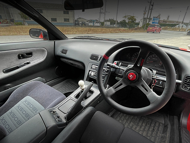 Interior Dashboard of ROCKET BUNNY WIDEBODY 180SX.