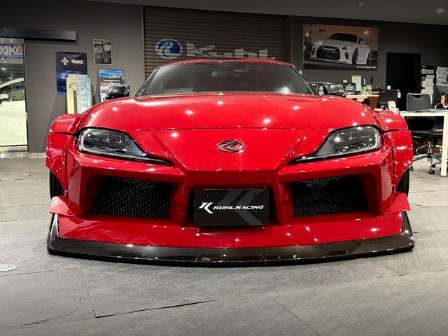 Headlight of KUHL RACING 90R-GTWR SPEC-D WIDEBODY DB06 SUPRA RZ.