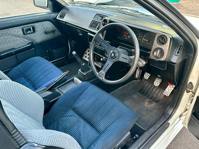 Interior of AE86 COROLLA LEVIN GT.