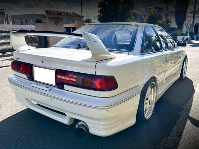 Rear exterior of AE92 COROLLA LEVIN GT APEX LIMITED.