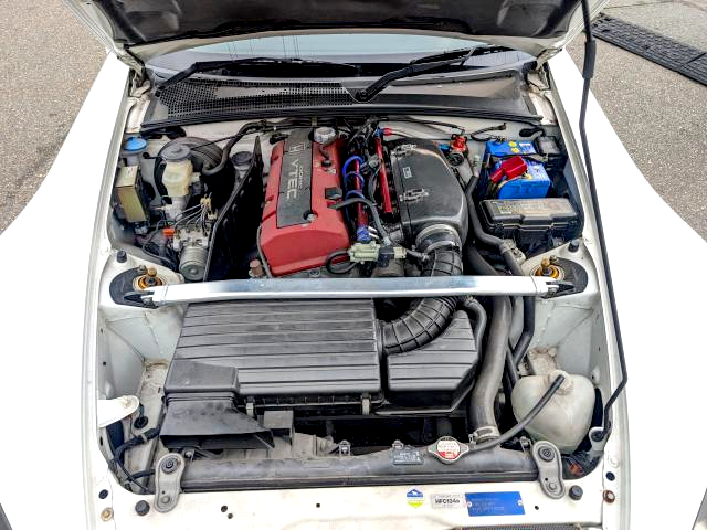 F20C VTEC With TODA 4-THROTTLE BODY.