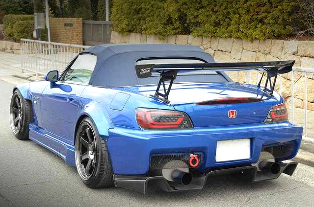 Rear exterior of WIDEBODY AP2 S2000.