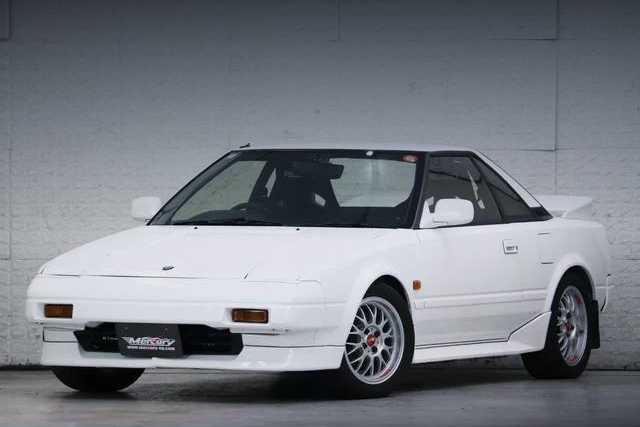 Front exterior of AW11 TOYOTA MR2 G LIMITED.