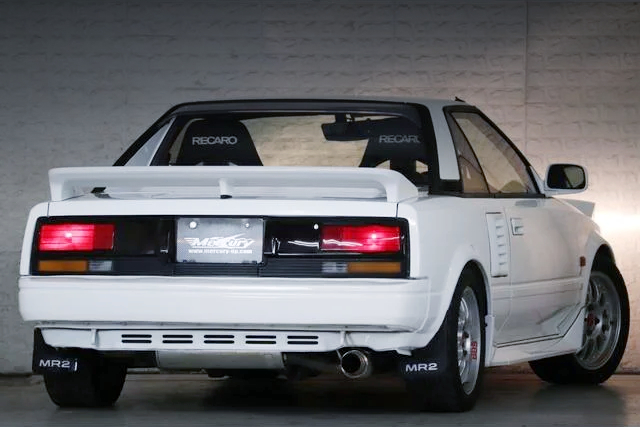 Rear exterior of AW11 TOYOTA MR2 G LIMITED.