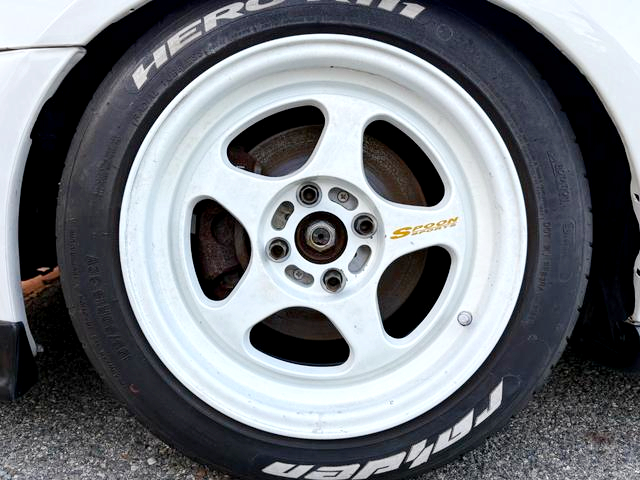 SPOON rim of EG HONDA CIVIC.