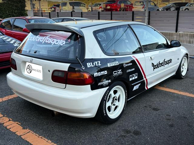 Rear exterior of EG HONDA CIVIC.