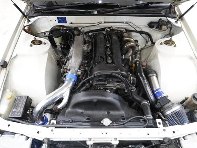 S14 SR20DET turbo engine installed C33 Laurel.