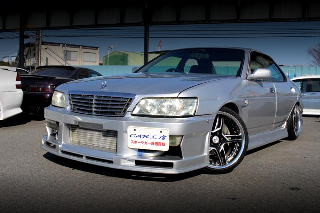 Front exterior of WIDEBODY C35 NISSAN LAUREL.