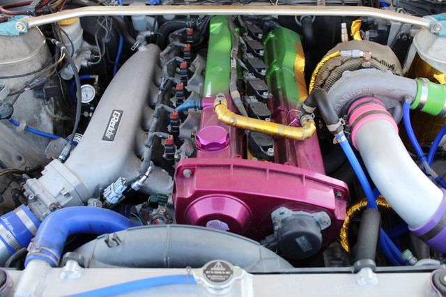 RB25DET With TO4E TURBOCHARGER.