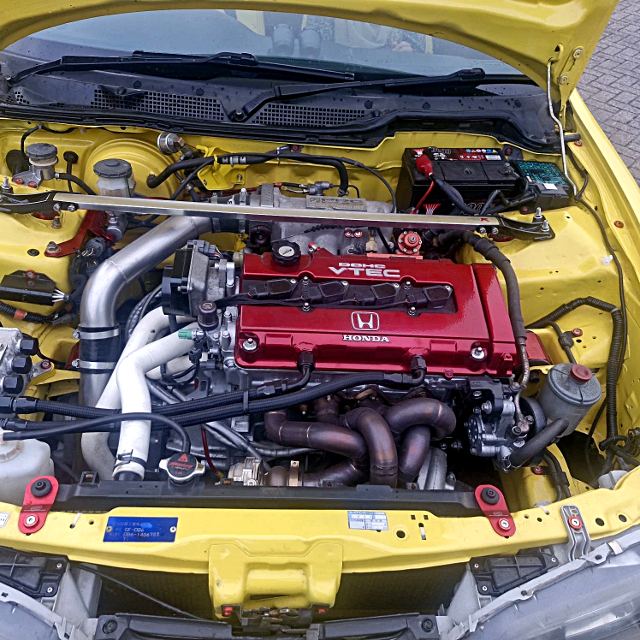 B18C VTEC With TURBO.