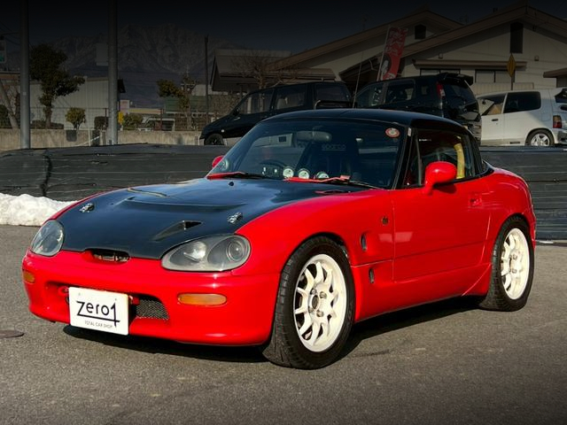 Front exterior of EA11R SUZUKI CAPPUCCINO.