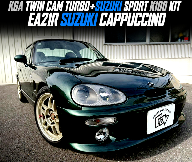 K6A TWIN CAM TURBO With SUZUKI SPORT K100 KIT, in the EA21R SUZUKI CAPPUCCINO.